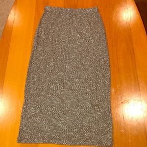 Gray Polyester Blend Pencil Skirt Women’s size L